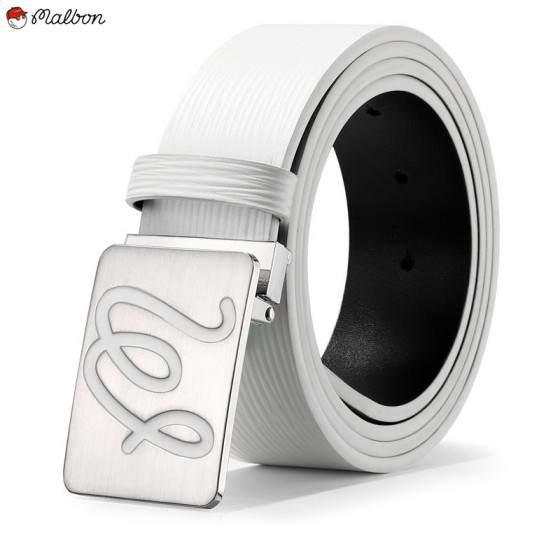 malbon 3종 남녀공용 가죽 벨트